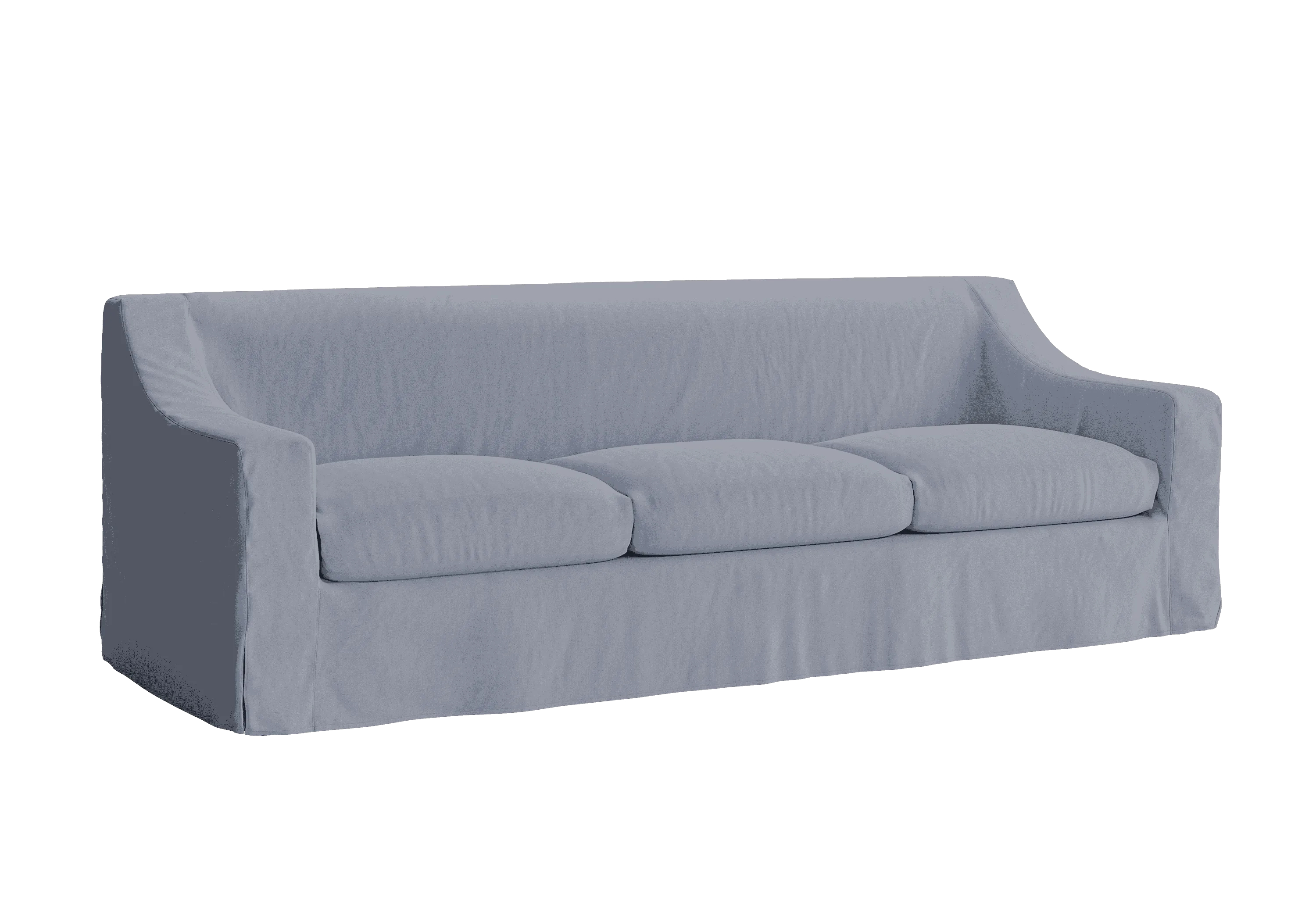 The Evergreen Sofa in Hemp