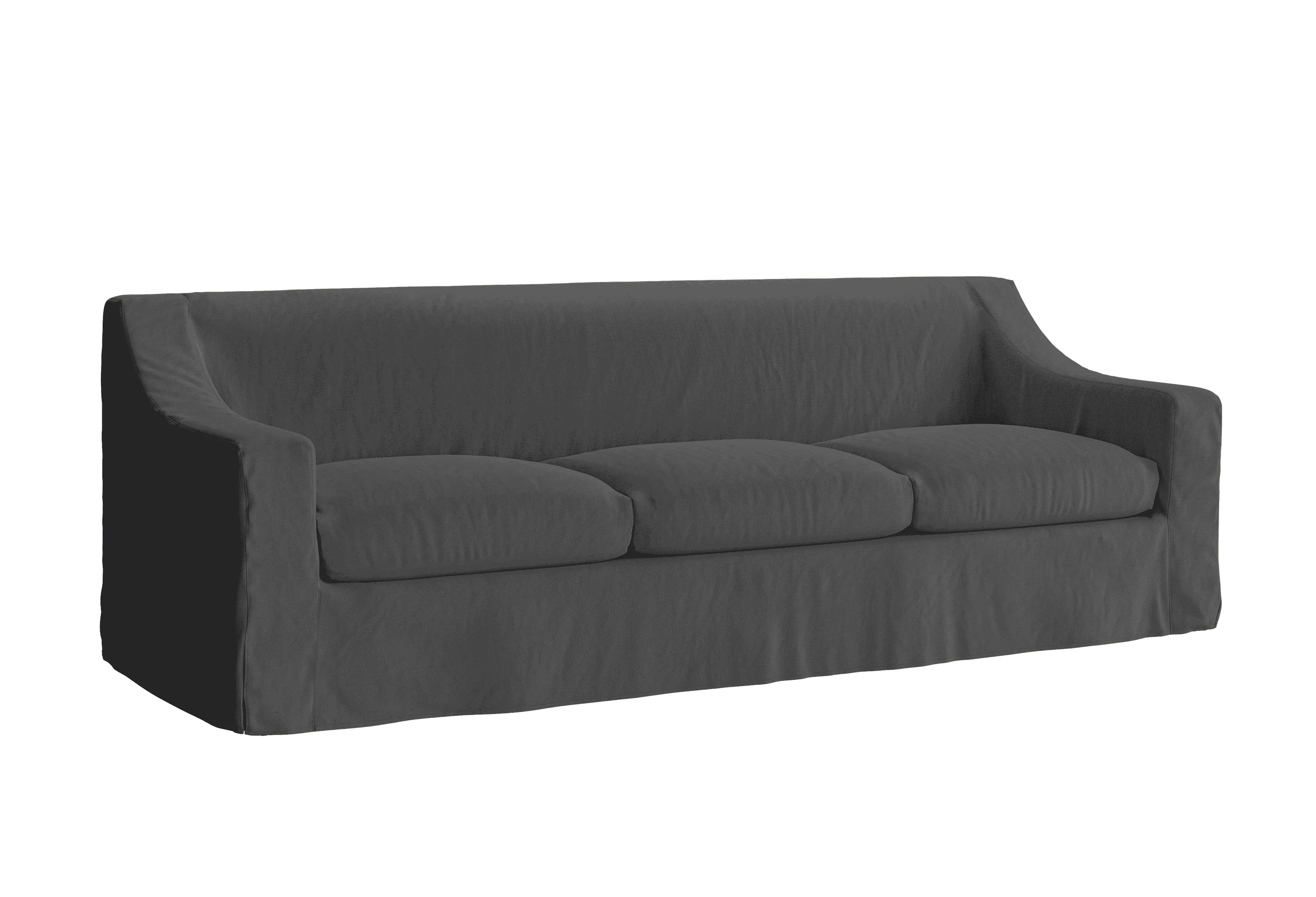 The Evergreen Sofa in Hemp