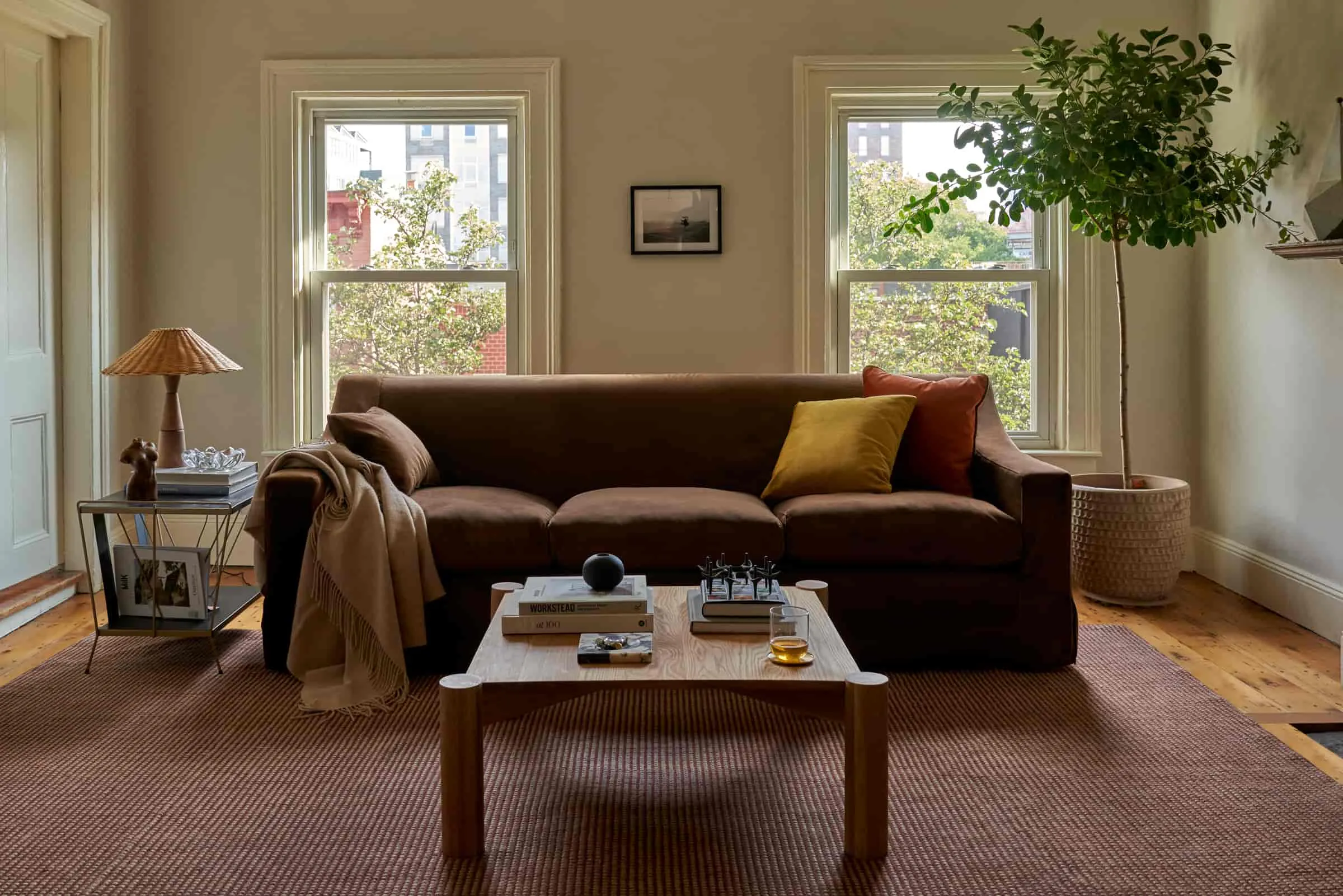 The Evergreen Sofa in Hemp