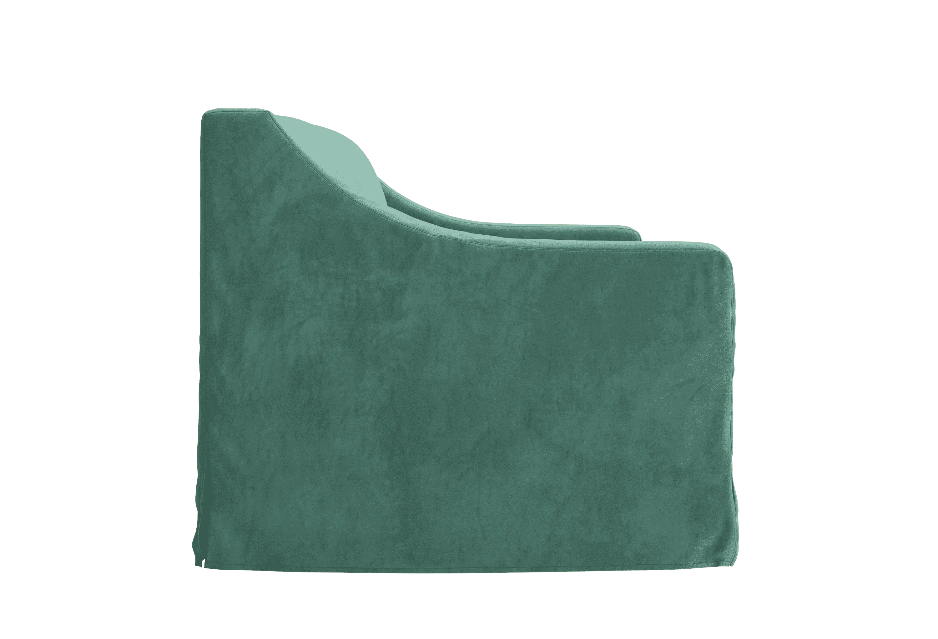 The Evergreen Sofa in Recycled Velvet