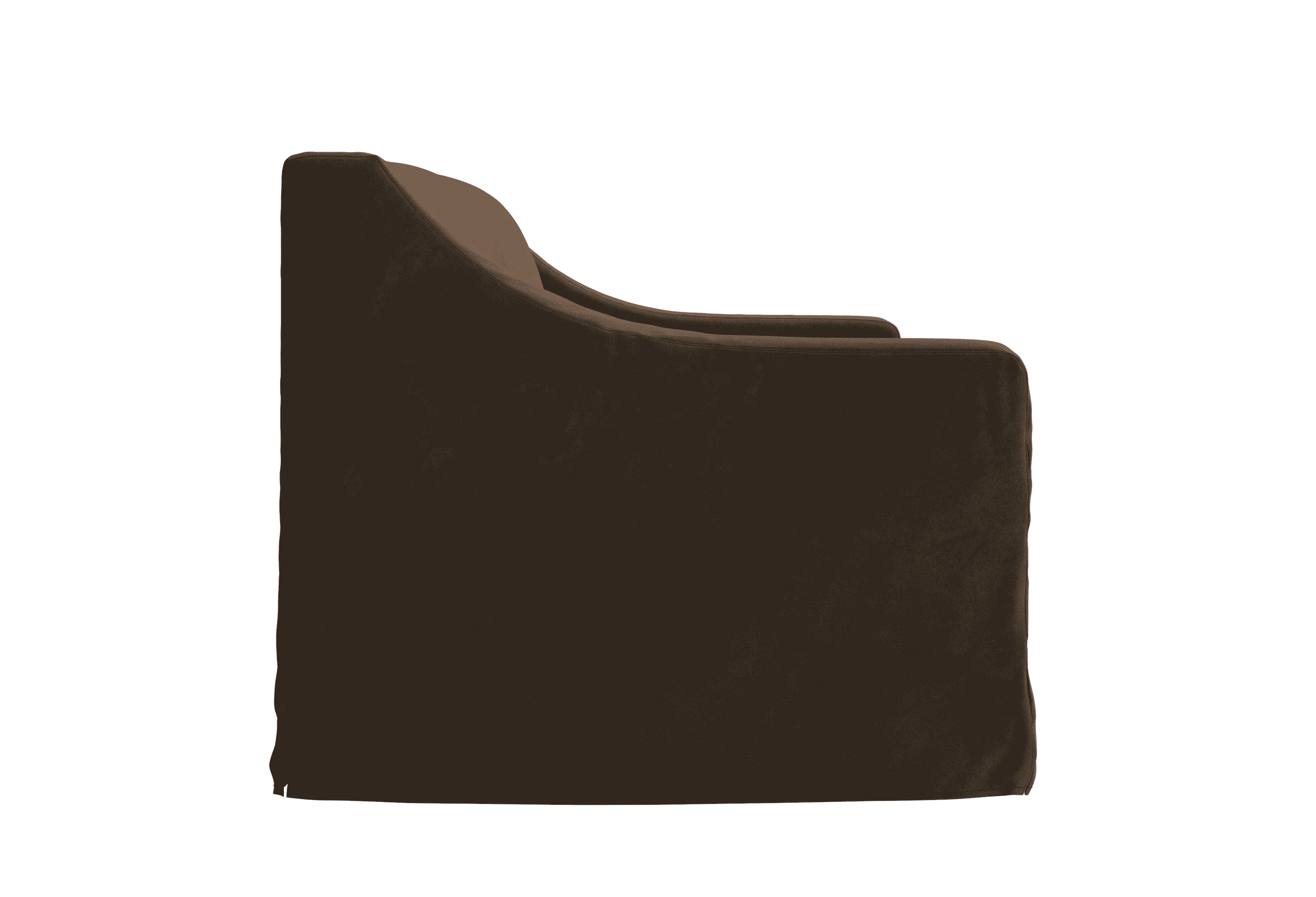 The Evergreen Sofa in Recycled Velvet