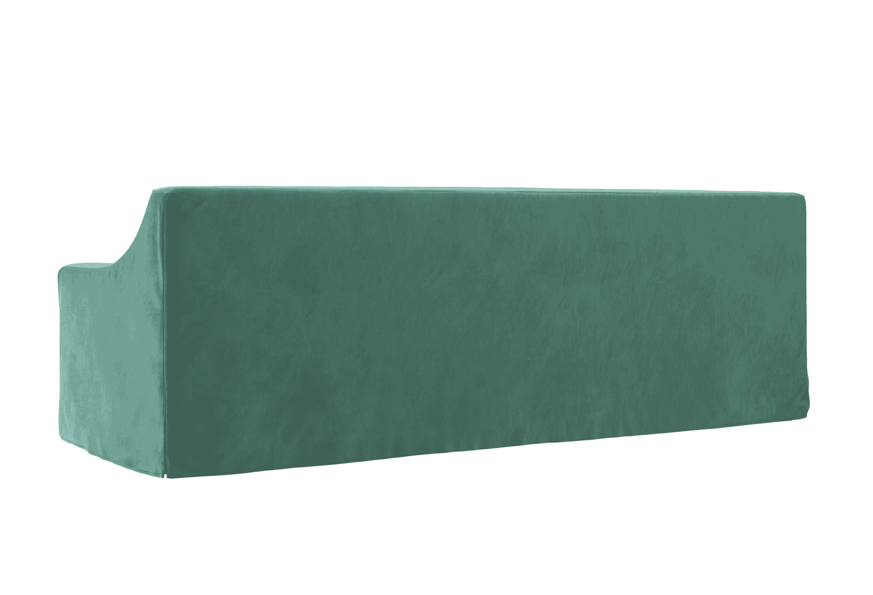 The Evergreen Sofa in Recycled Velvet