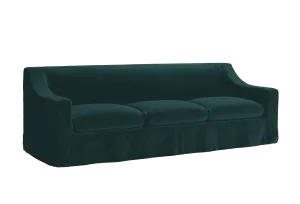 The Evergreen Sofa in Recycled Velvet