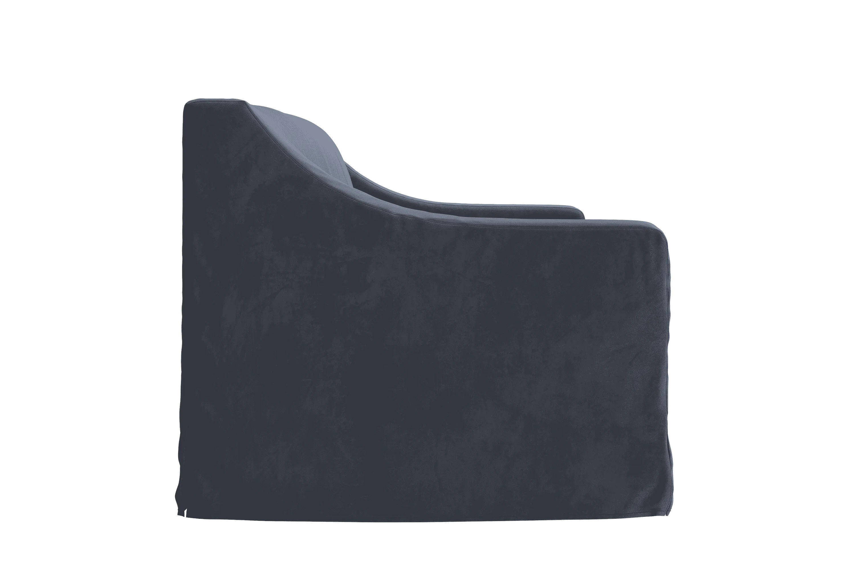 The Evergreen Sofa in Recycled Velvet