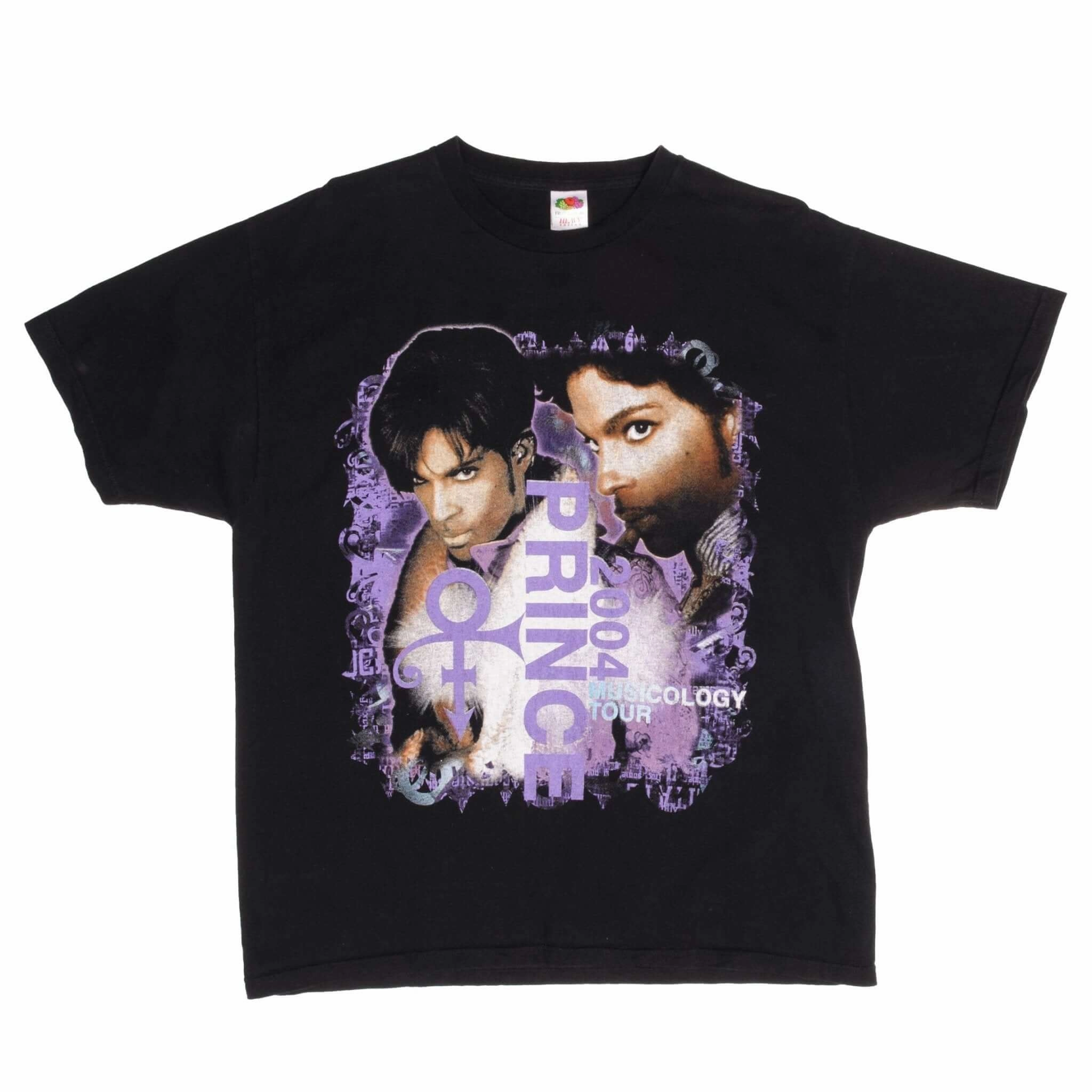 VINTAGE PRINCE TEE SHIRT Musicology Tour 2004 SIZE XL