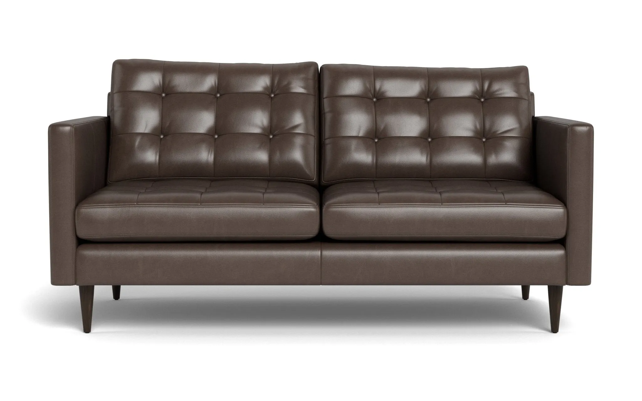 Wallace 69" Leather Loveseat