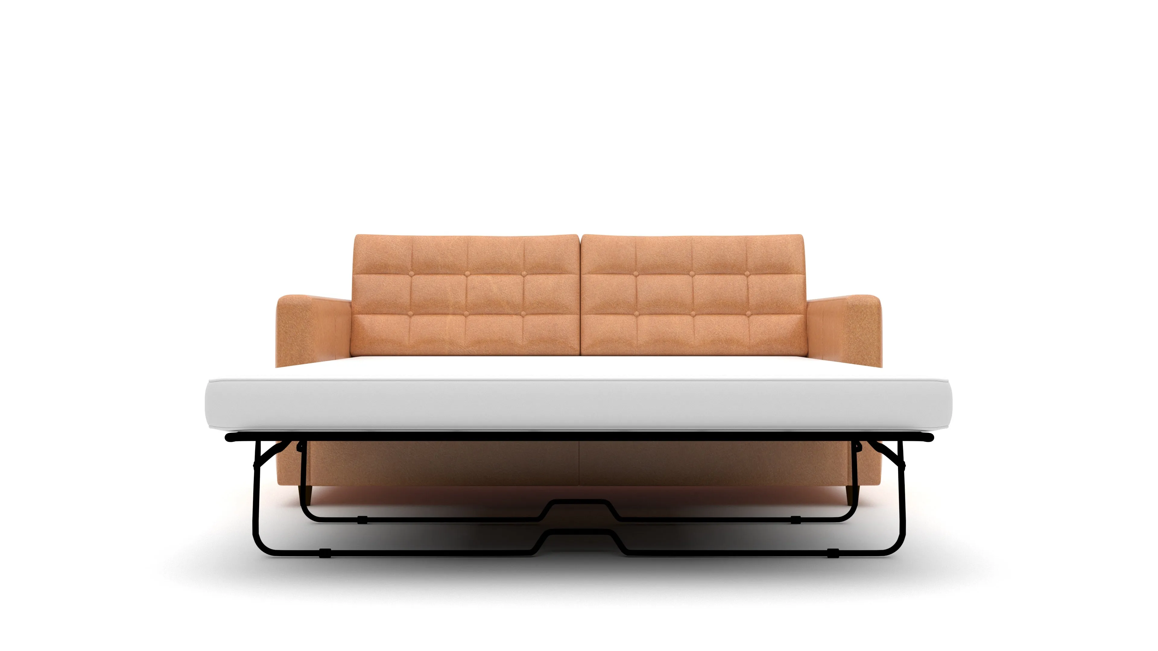 Wallace 74" Leather Queen Sleeper Sofa