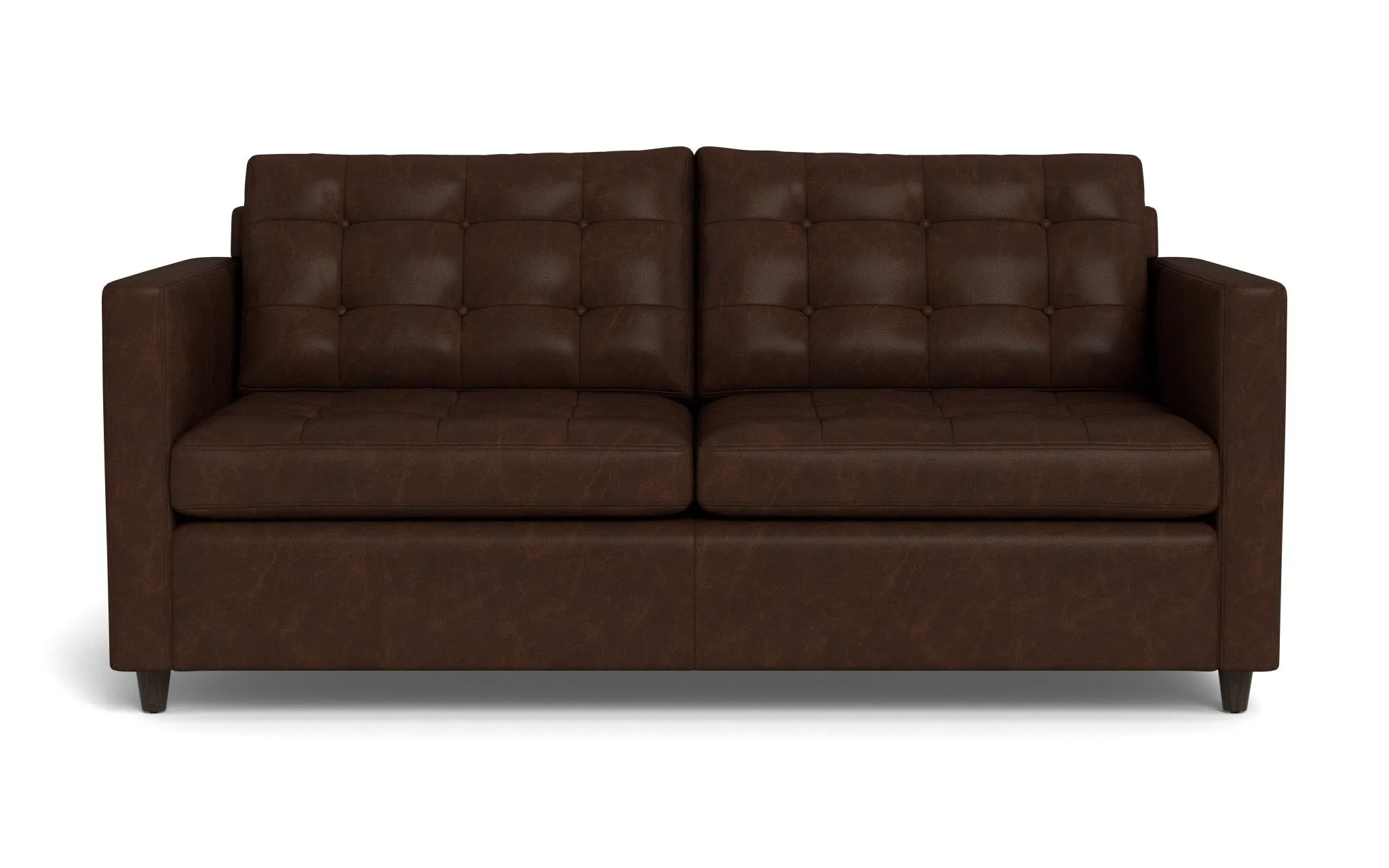 Wallace 74" Leather Queen Sleeper Sofa