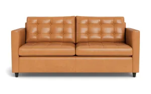 Wallace 74" Leather Queen Sleeper Sofa