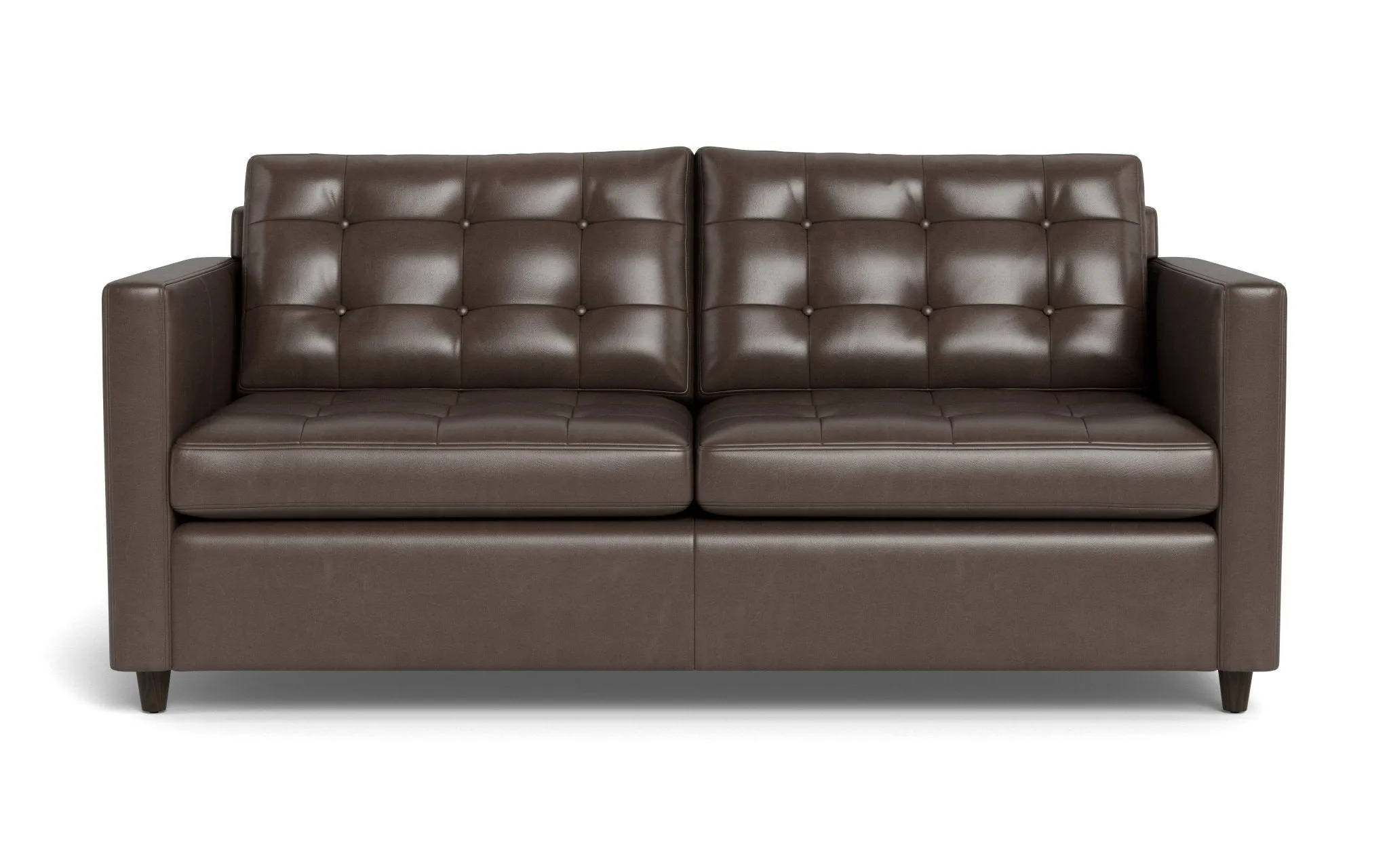Wallace 74" Leather Queen Sleeper Sofa