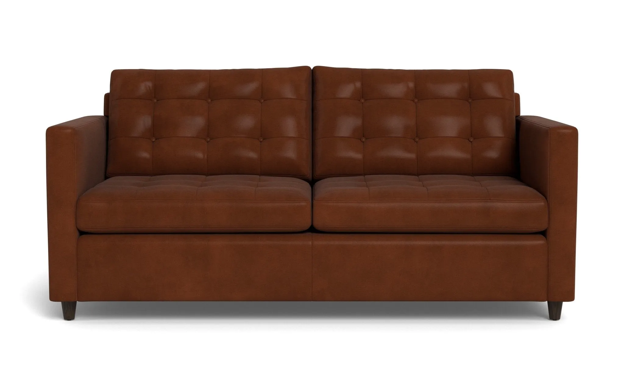 Wallace 74" Leather Queen Sleeper Sofa