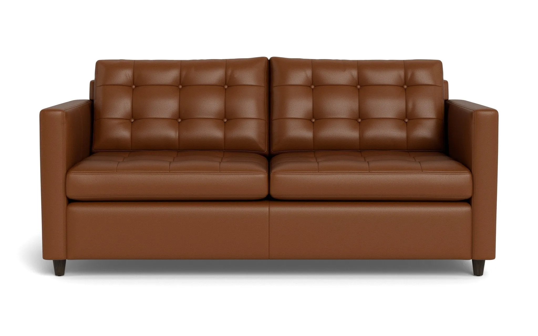 Wallace 74" Leather Queen Sleeper Sofa