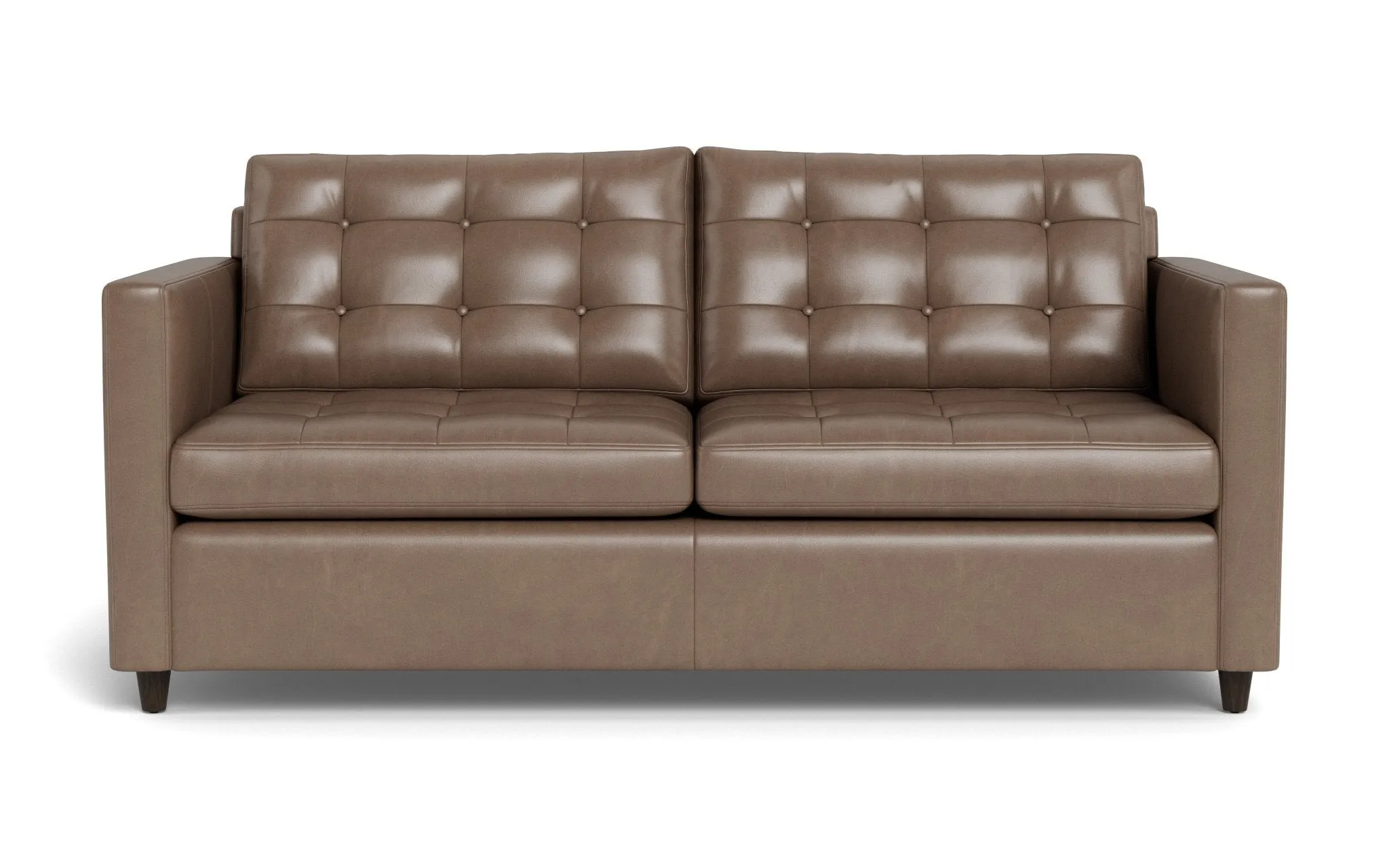 Wallace 74" Leather Queen Sleeper Sofa
