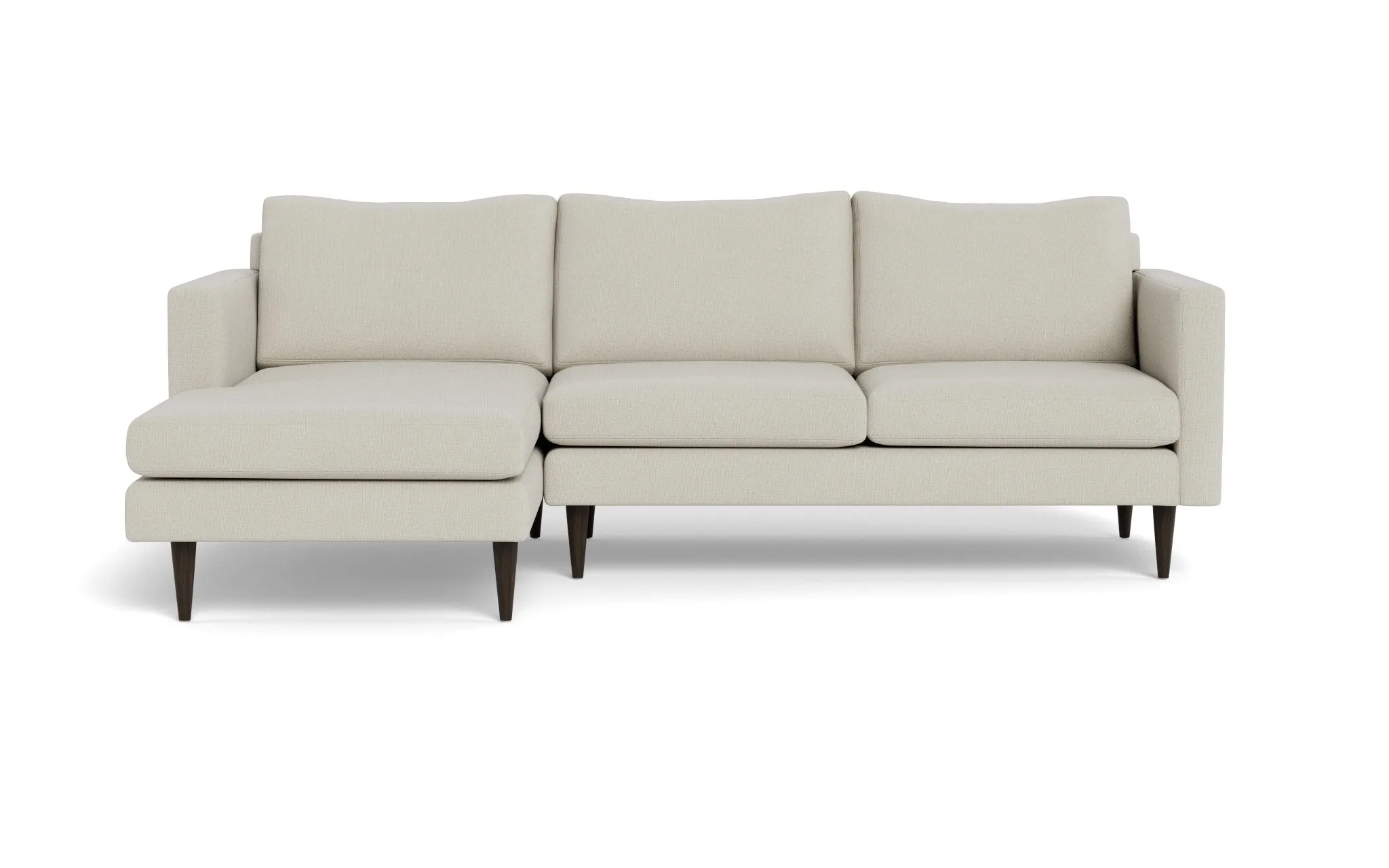 Wallace 98" Untufted Left Chaise Sectional