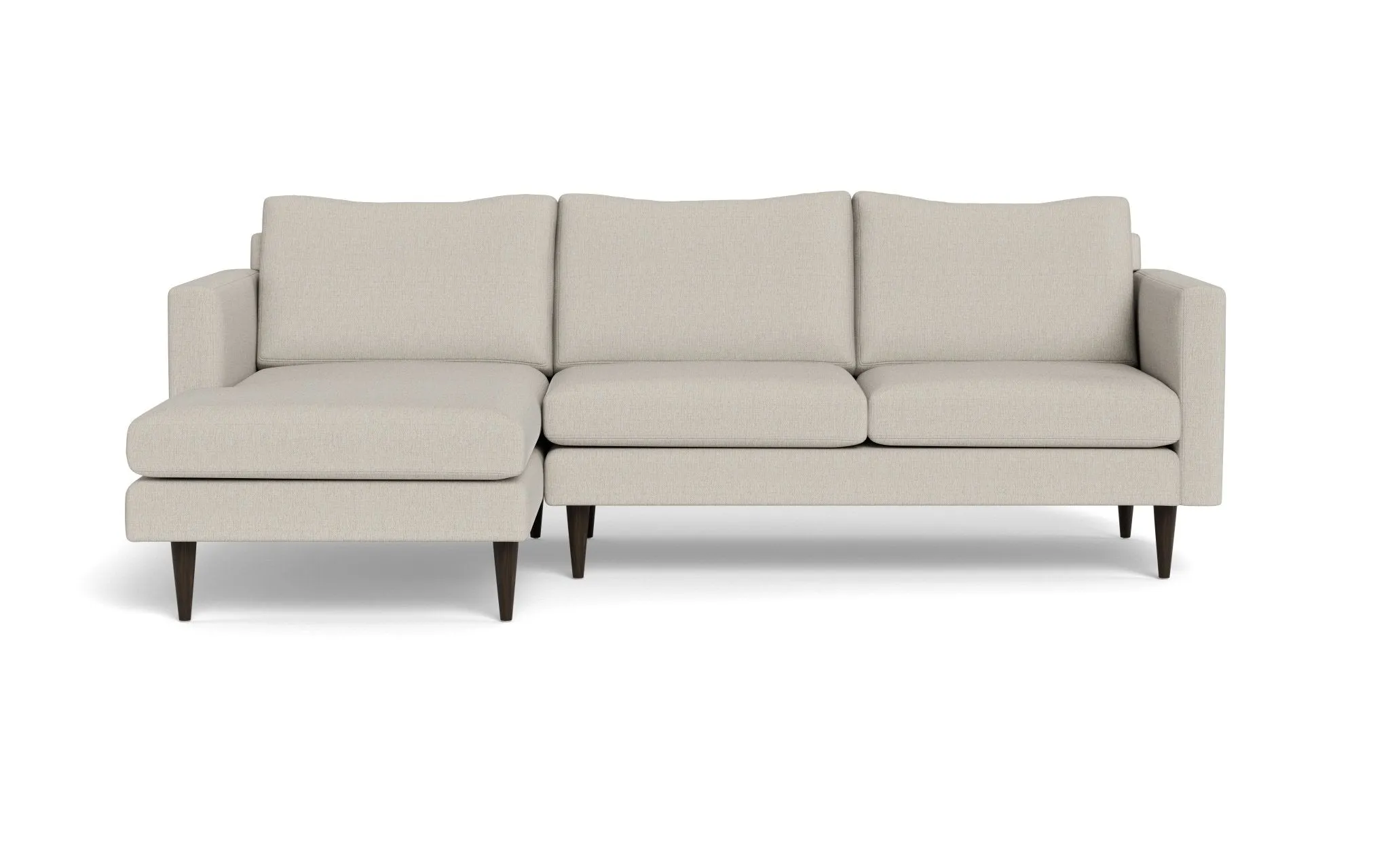 Wallace 98" Untufted Left Chaise Sectional
