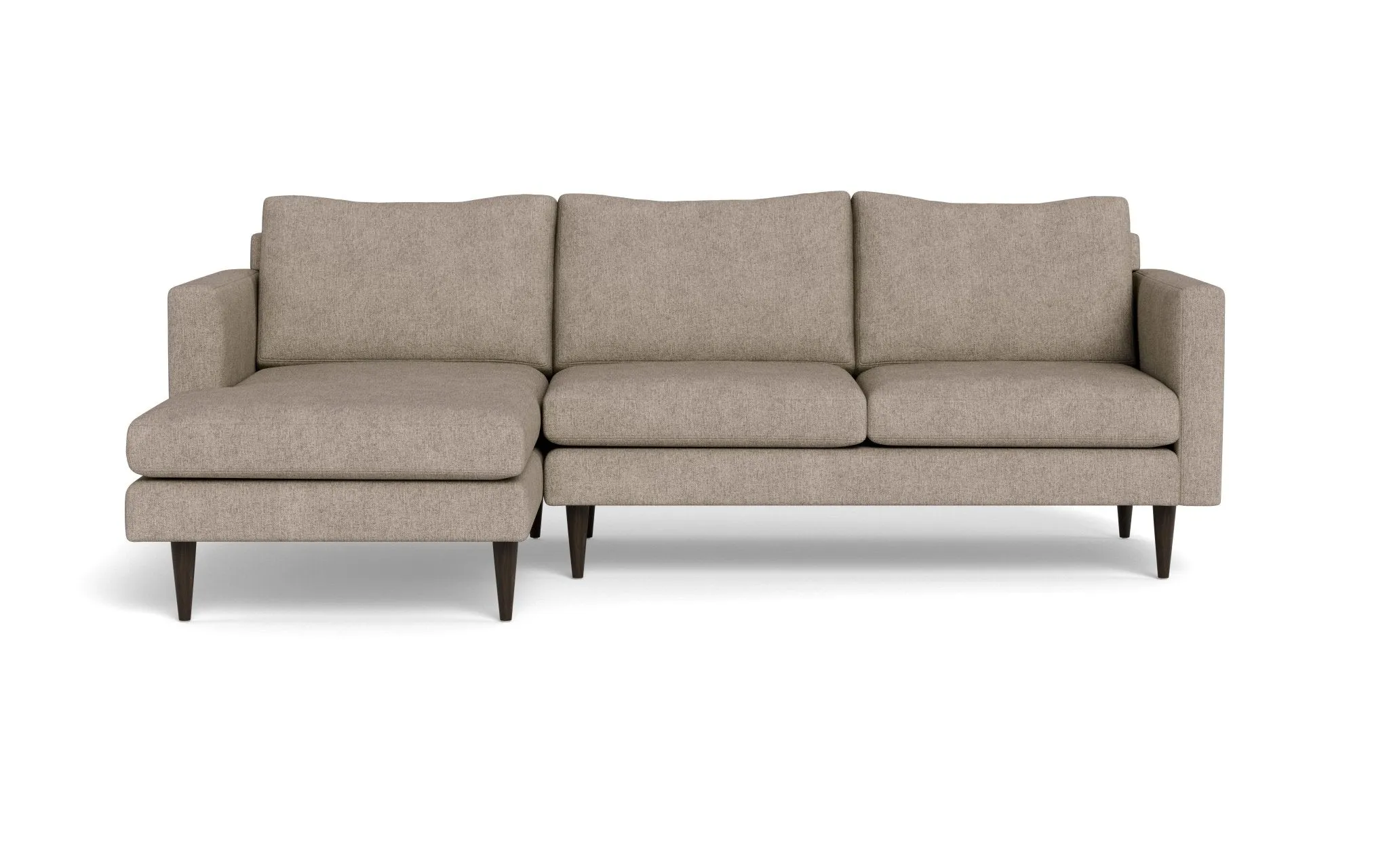 Wallace 98" Untufted Left Chaise Sectional