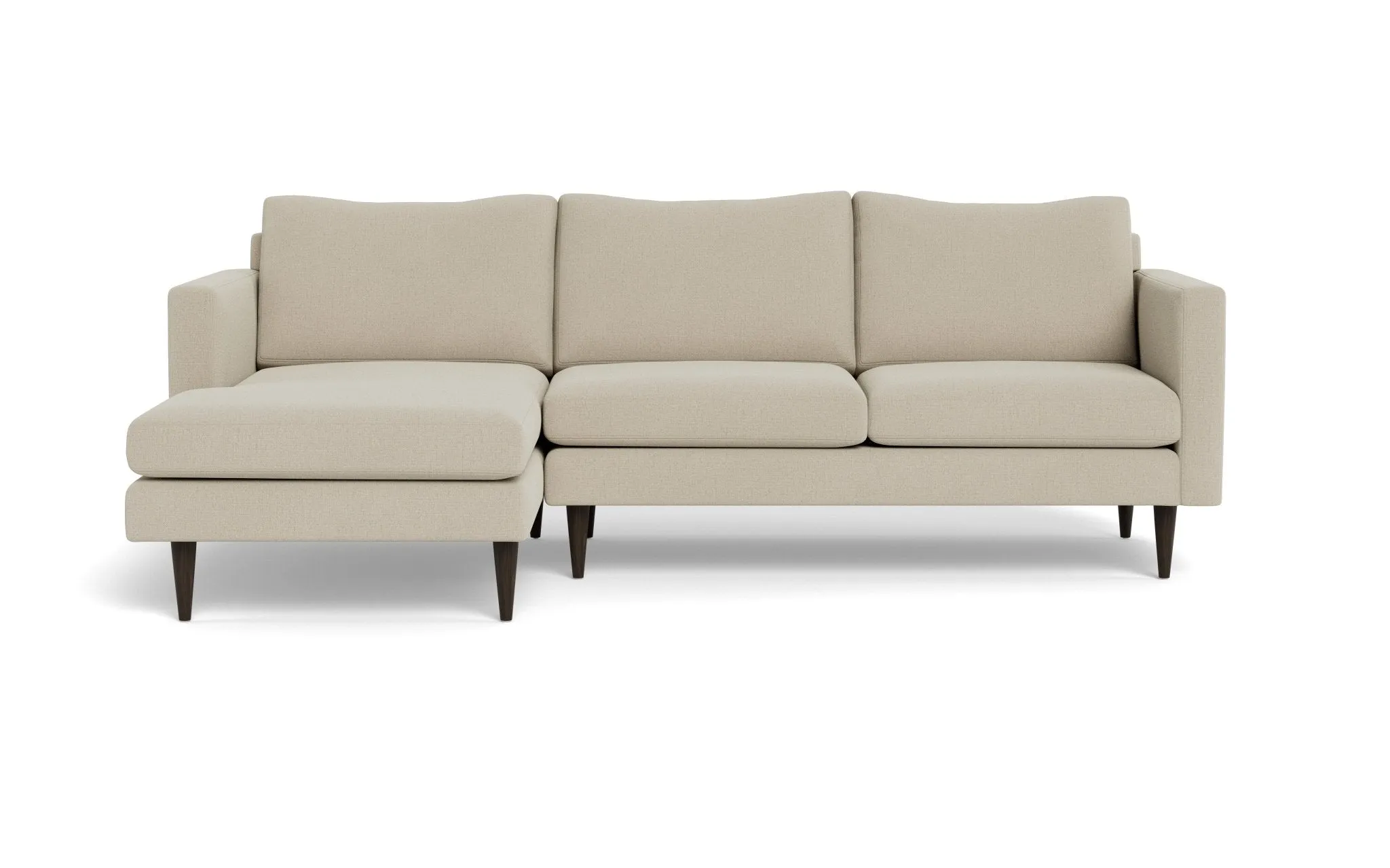 Wallace 98" Untufted Left Chaise Sectional