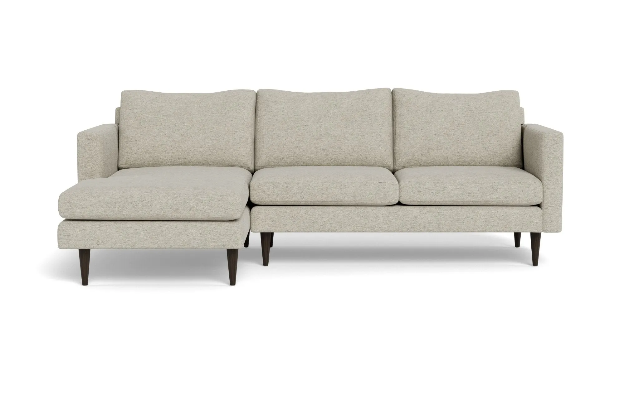 Wallace 98" Untufted Left Chaise Sectional