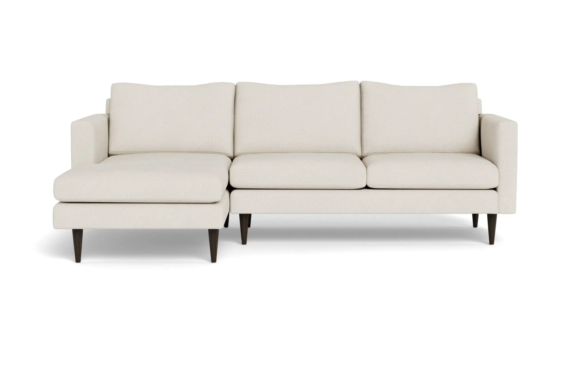 Wallace 98" Untufted Left Chaise Sectional