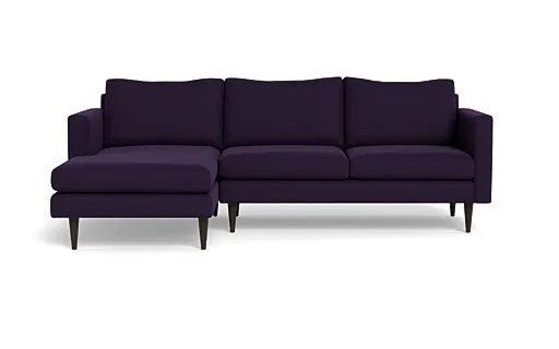 Wallace 98" Untufted Left Chaise Sectional
