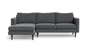 Wallace 98" Untufted Left Chaise Sectional