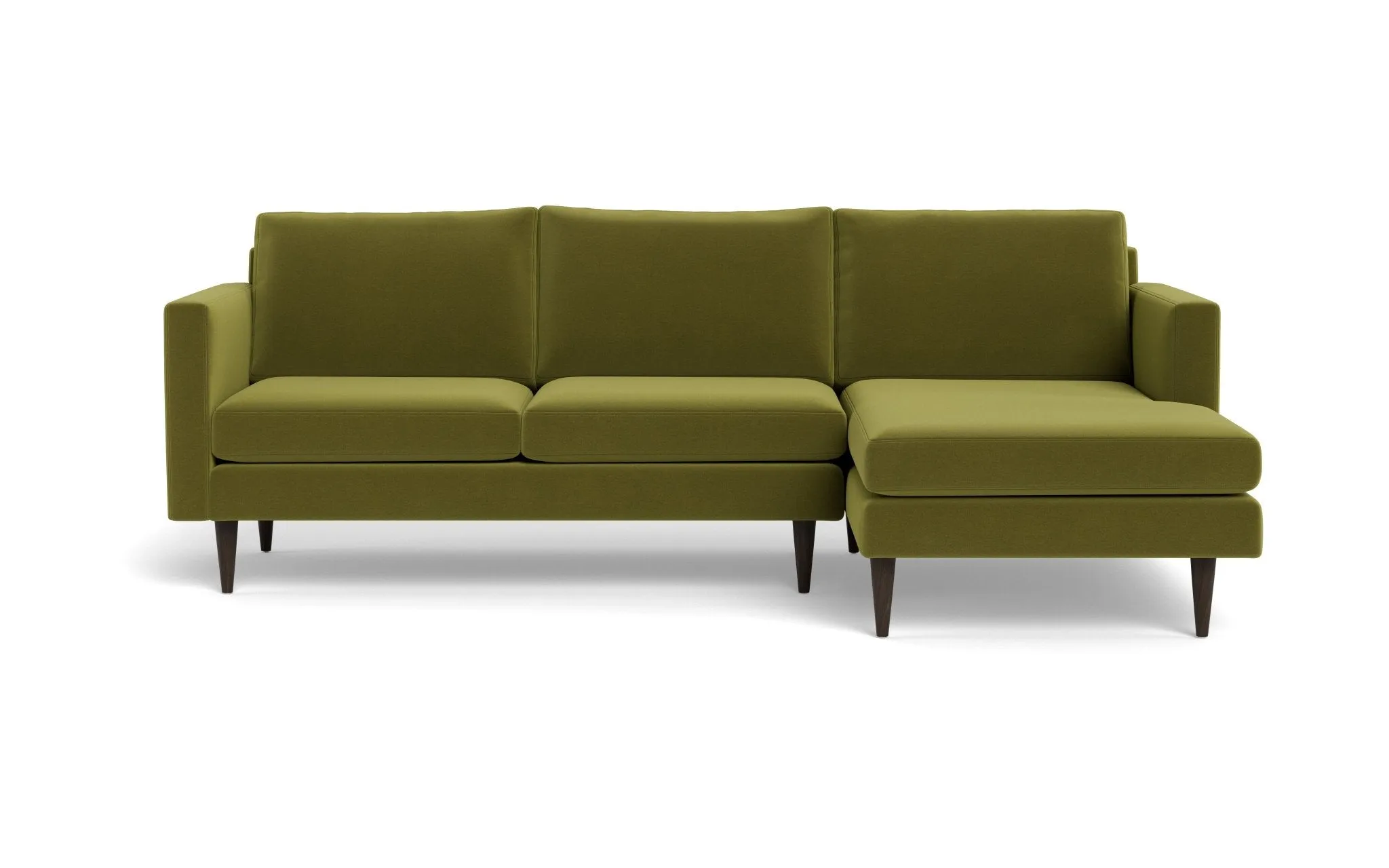 Wallace 98" Untufted Right Chaise Sectional
