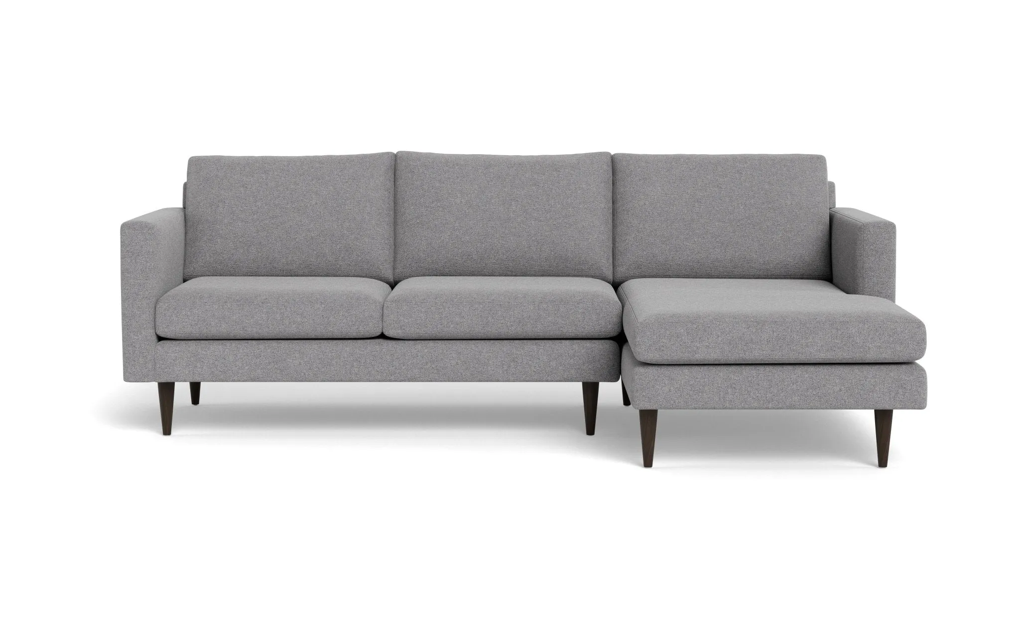 Wallace 98" Untufted Right Chaise Sectional
