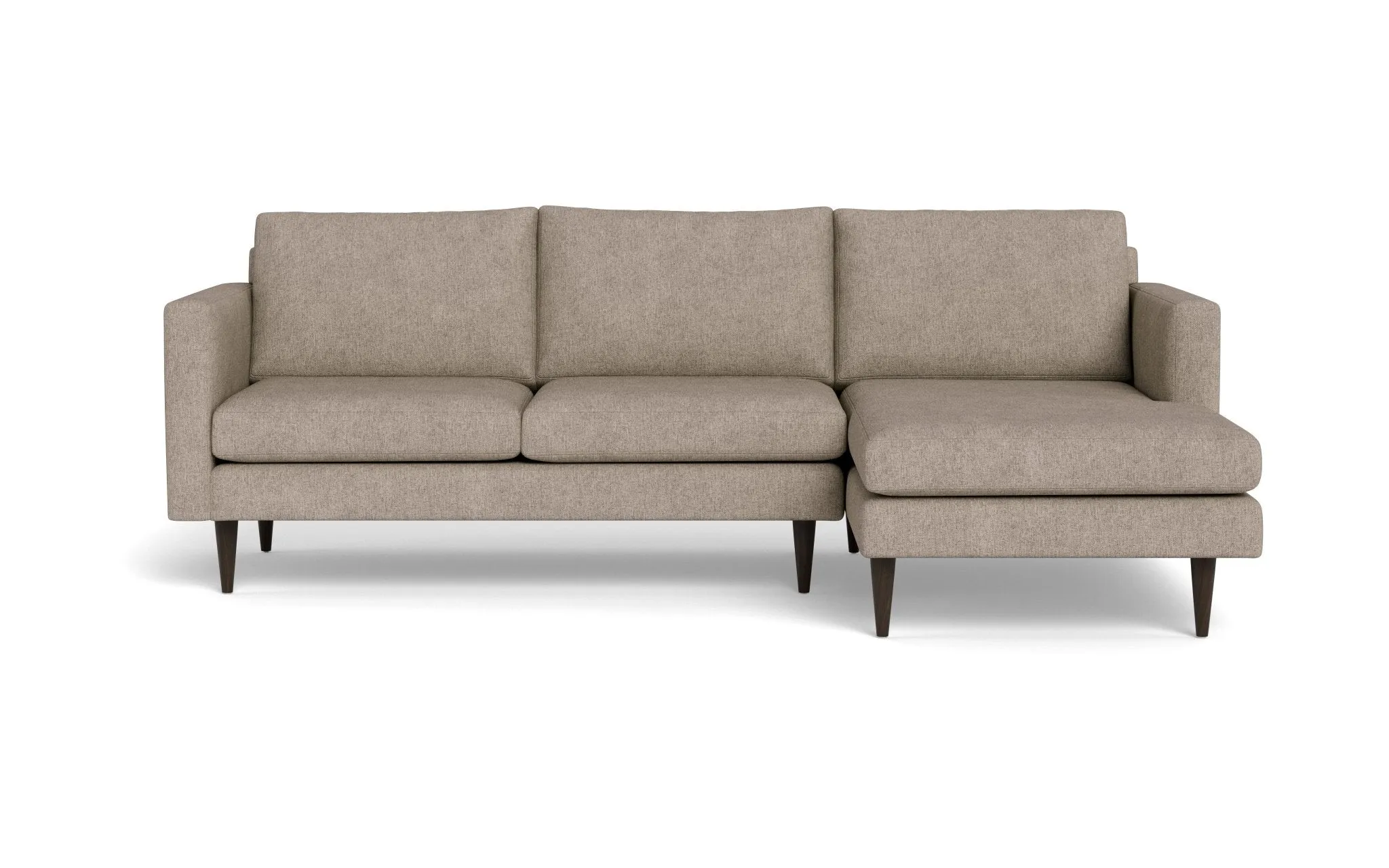 Wallace 98" Untufted Right Chaise Sectional