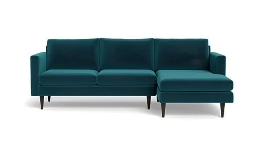 Wallace 98" Untufted Right Chaise Sectional