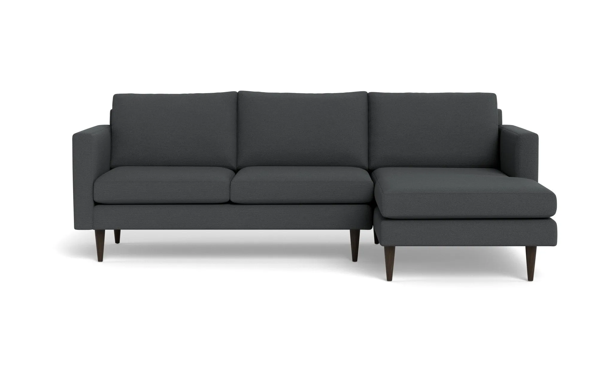Wallace 98" Untufted Right Chaise Sectional