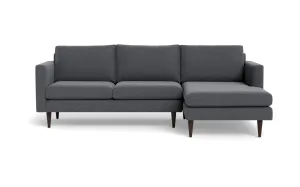 Wallace 98" Untufted Right Chaise Sectional