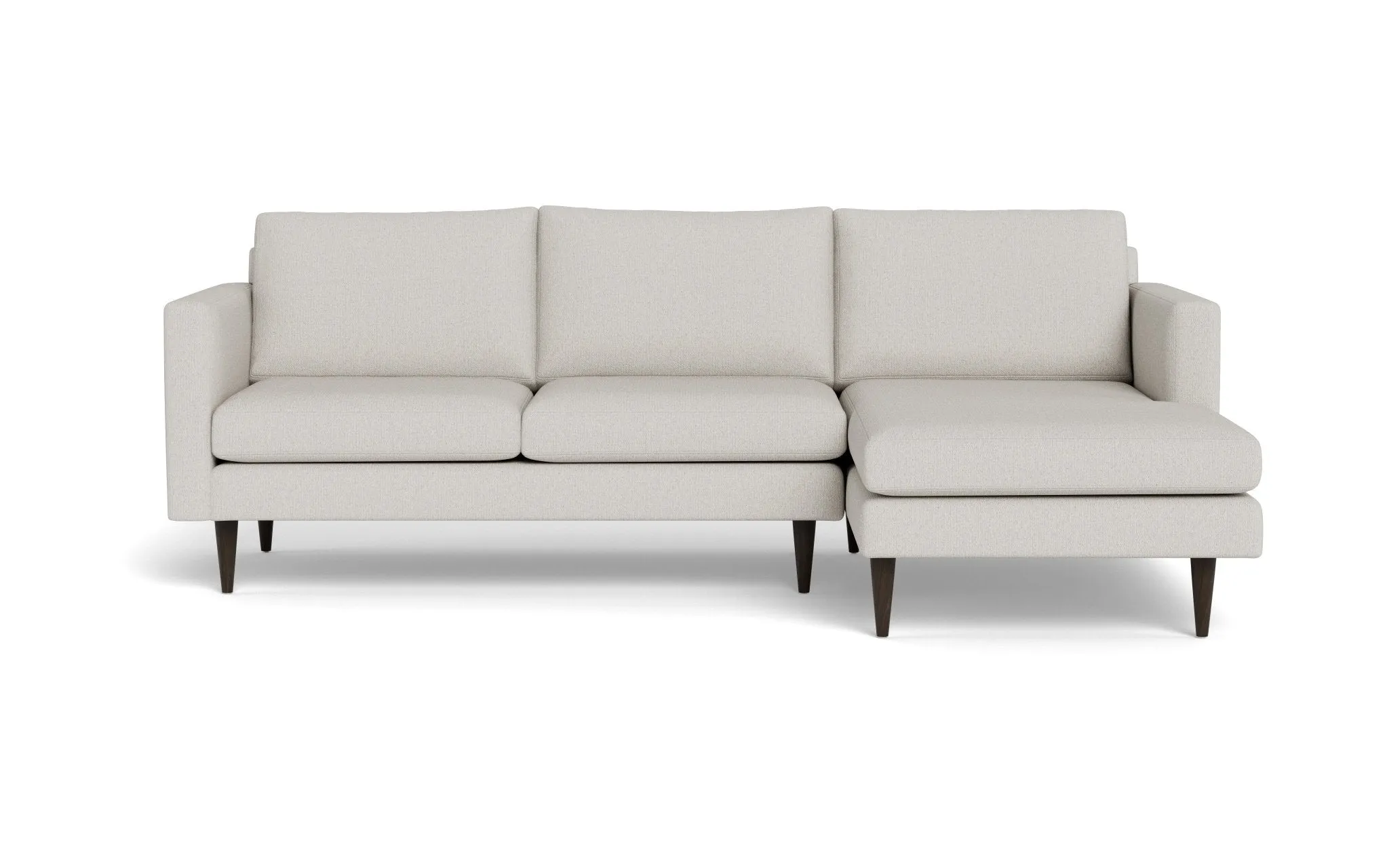 Wallace 98" Untufted Right Chaise Sectional