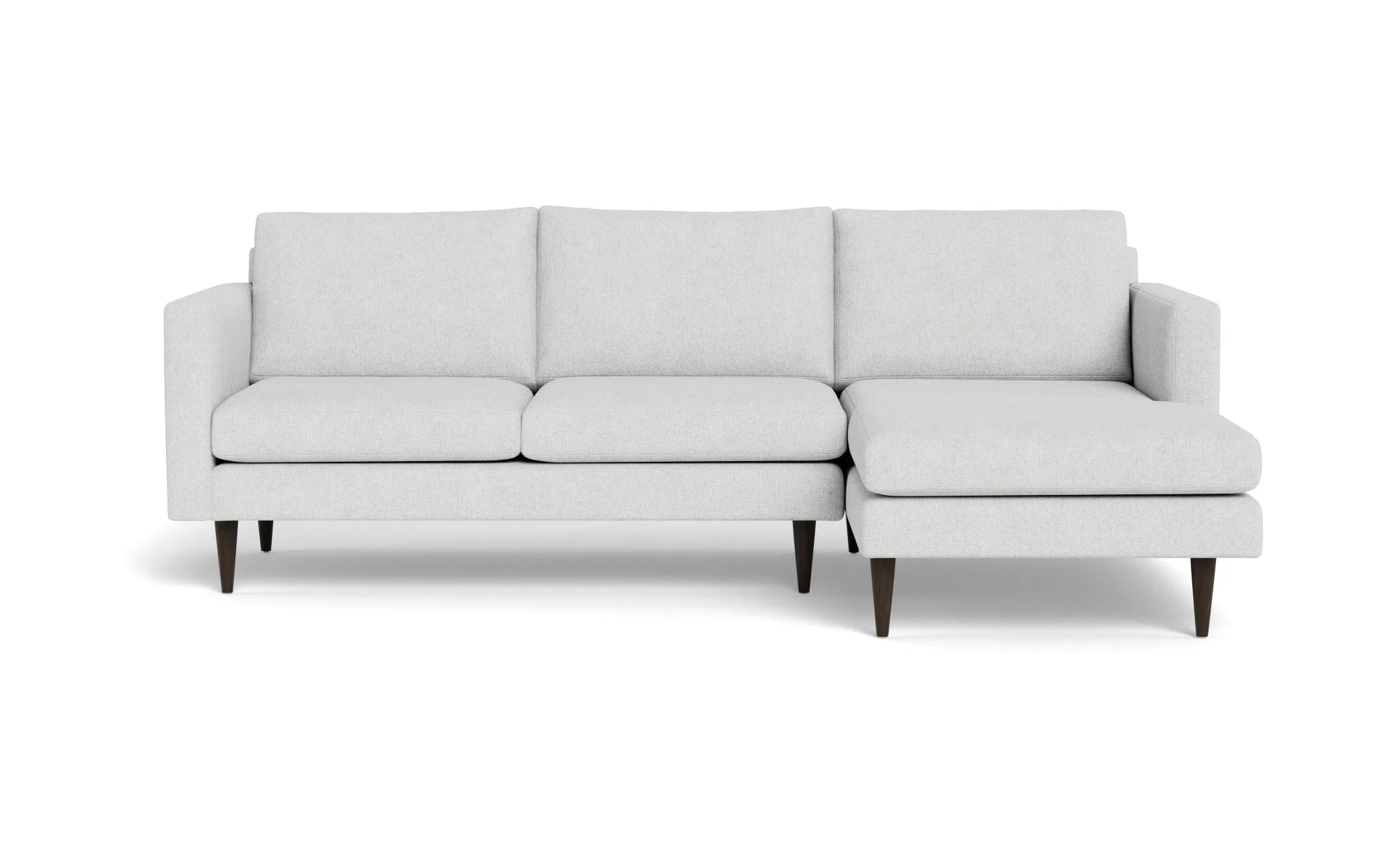 Wallace 98" Untufted Right Chaise Sectional