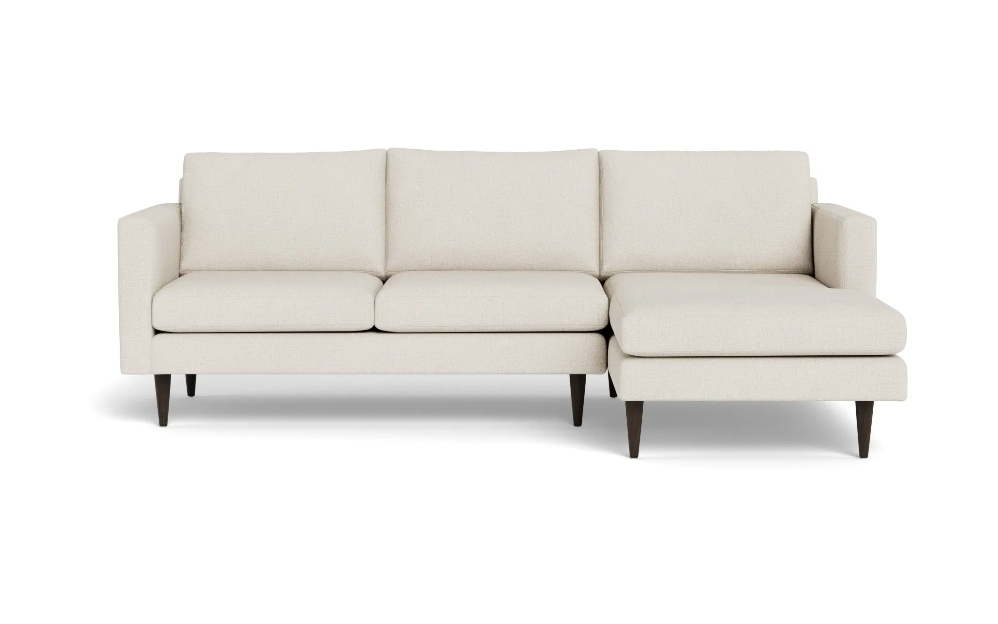 Wallace 98" Untufted Right Chaise Sectional