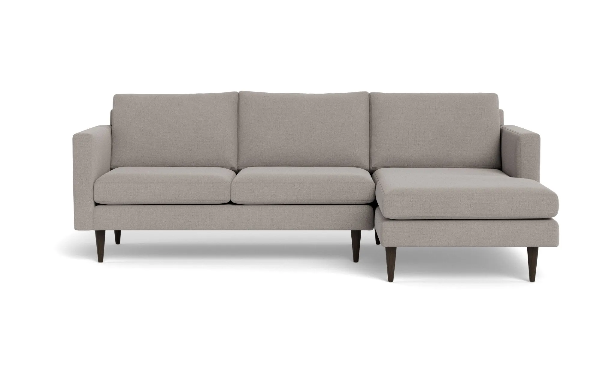 Wallace 98" Untufted Right Chaise Sectional