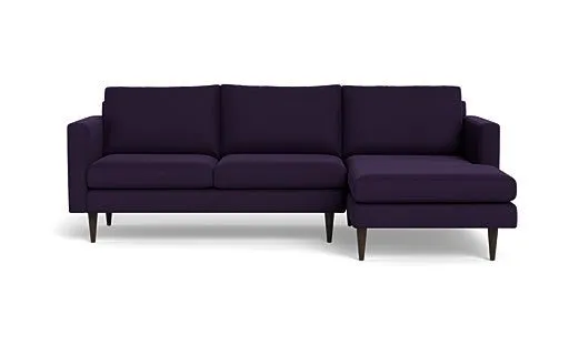 Wallace 98" Untufted Right Chaise Sectional