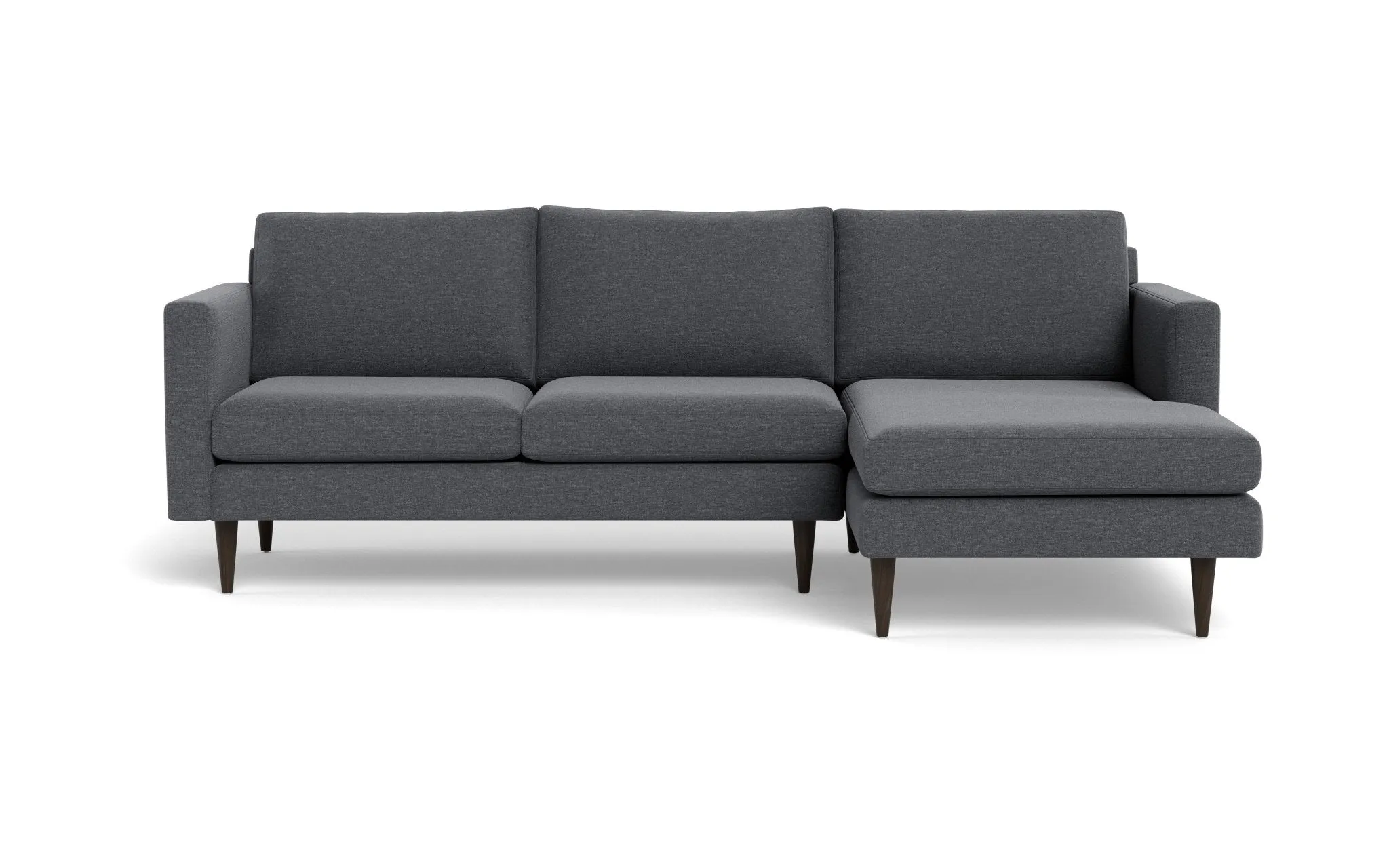 Wallace 98" Untufted Right Chaise Sectional