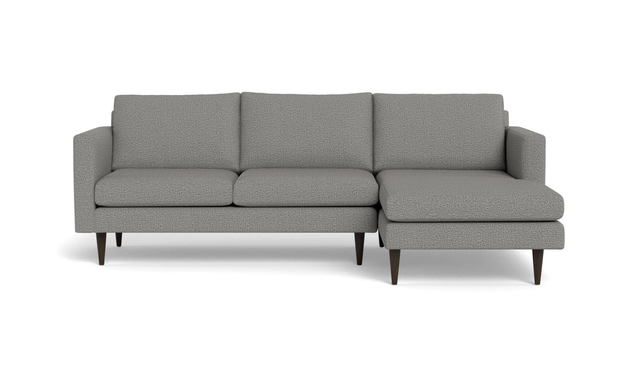 Wallace 98" Untufted Right Chaise Sectional