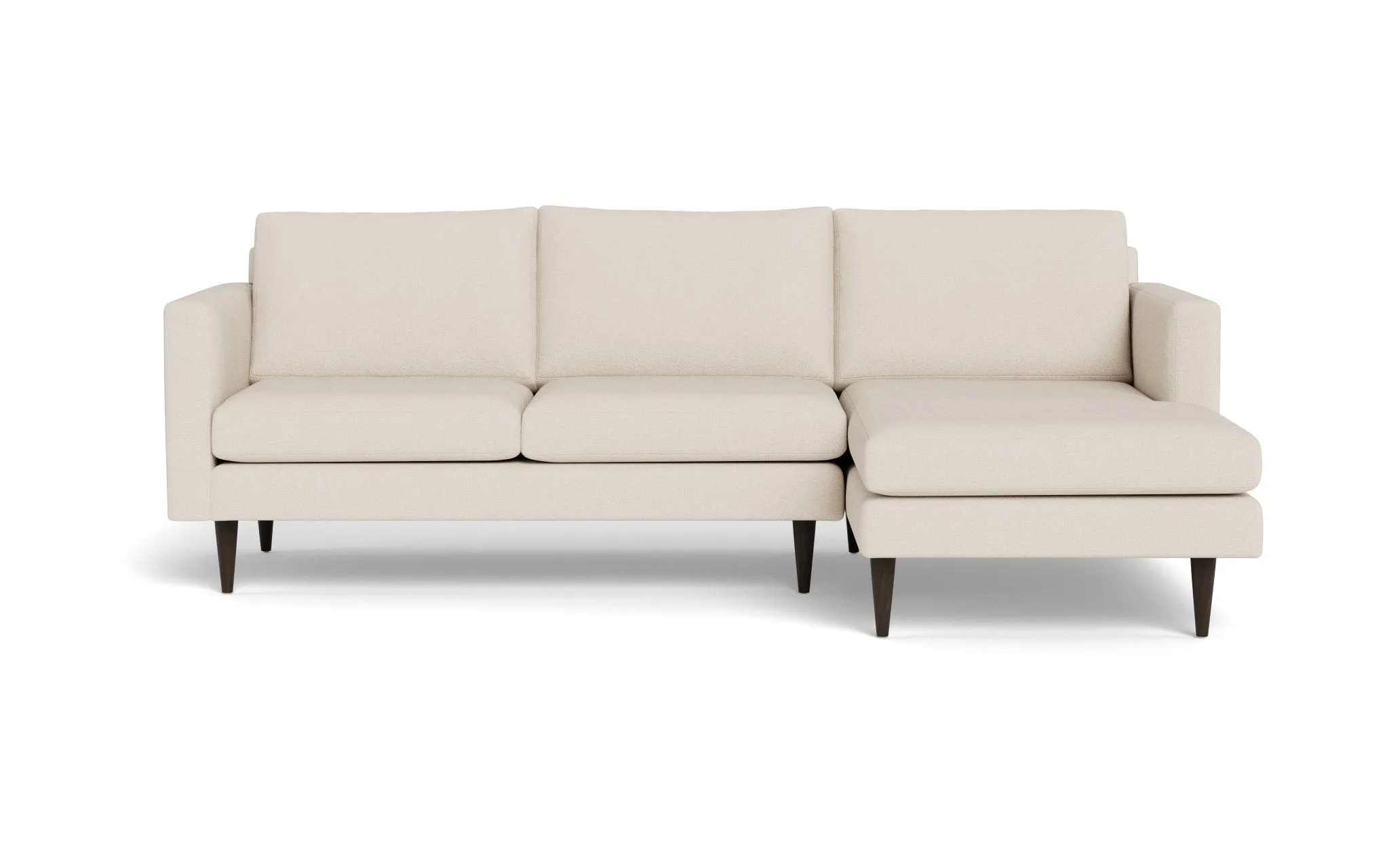 Wallace 98" Untufted Right Chaise Sectional