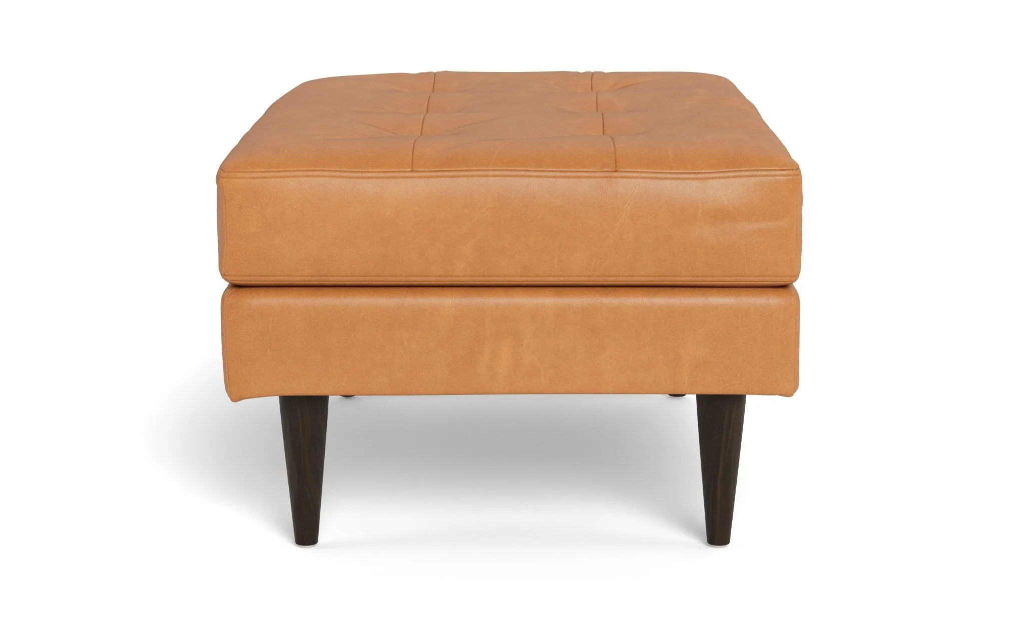 Wallace Leather Ottoman