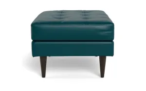 Wallace Leather Ottoman