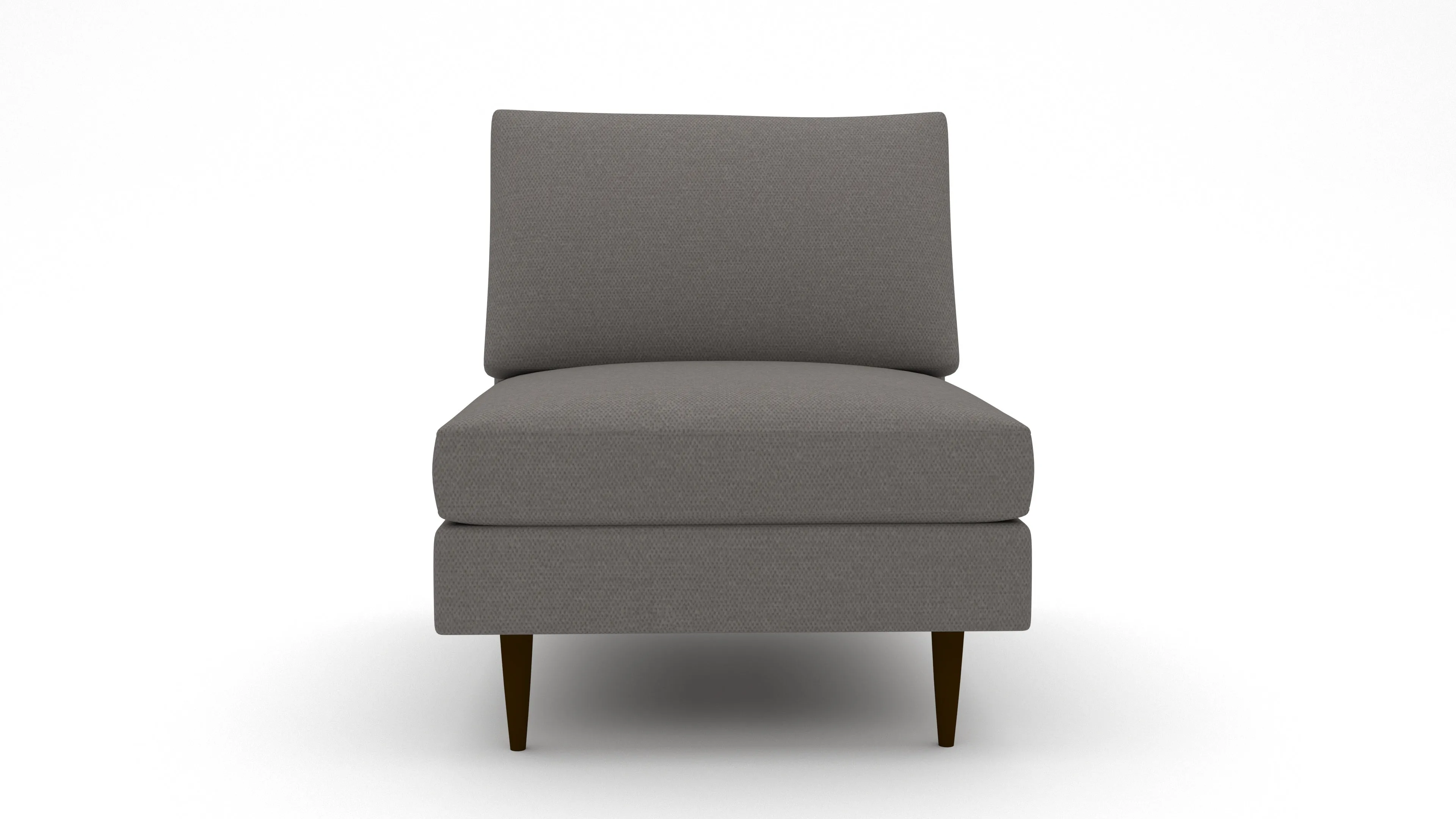 Wallace Untufted Armless Chair