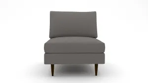 Wallace Untufted Armless Chair