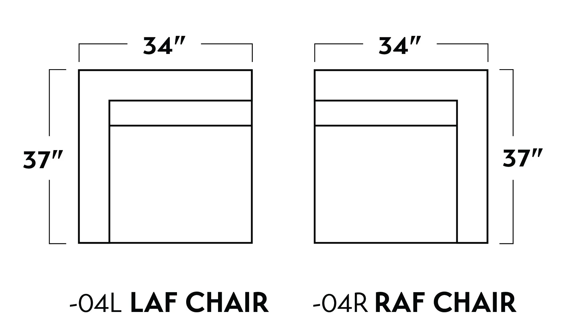 Wallace Untufted Laf Chair